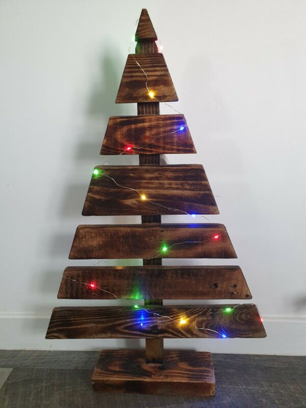 Reclaimed Wooden Christmas Tree - Image 2