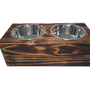 Raised Dog Feeding Station