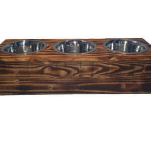 Triple Dog Feeding Station
